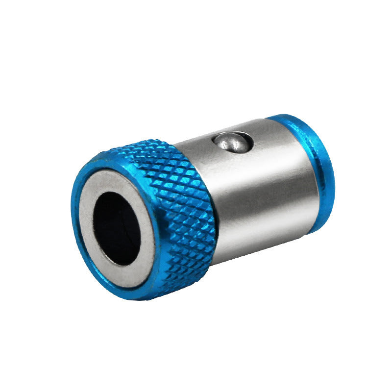 Magnetic ring for screwdriver bits with strong magnetizer and anti-corrosion properties.