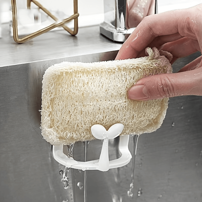 Keep your sink organized with our versatile 1-piece plastic organizer! This multifunctional holder comes with a suction cup for easy installation and features open storage for sponges, soaps, and scrubbers. Use it as a dishwashing sponge rack or for