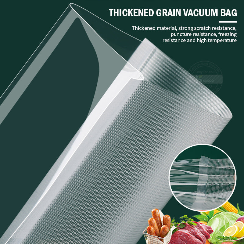 Vacuum Sealer Bags - Preserve Food Freshness with 1 Roll of 500cm/196.85inch Vacuum Bags for Food Storage, Ideal for Vacuum Packers and Home Kitchen Storage Needs