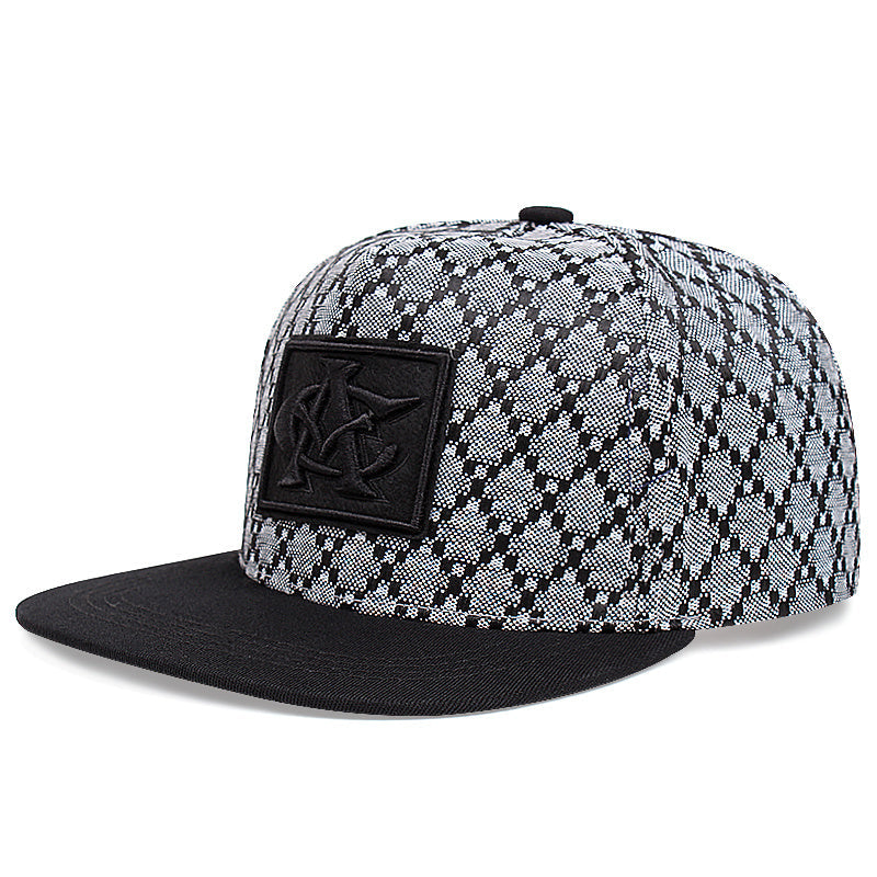 Erkaklar uchun tekis tepali beysbol shlyapa Hip Hop Snapback Polyester shlyapa - Mukammal Rojdestvo sovg'asi