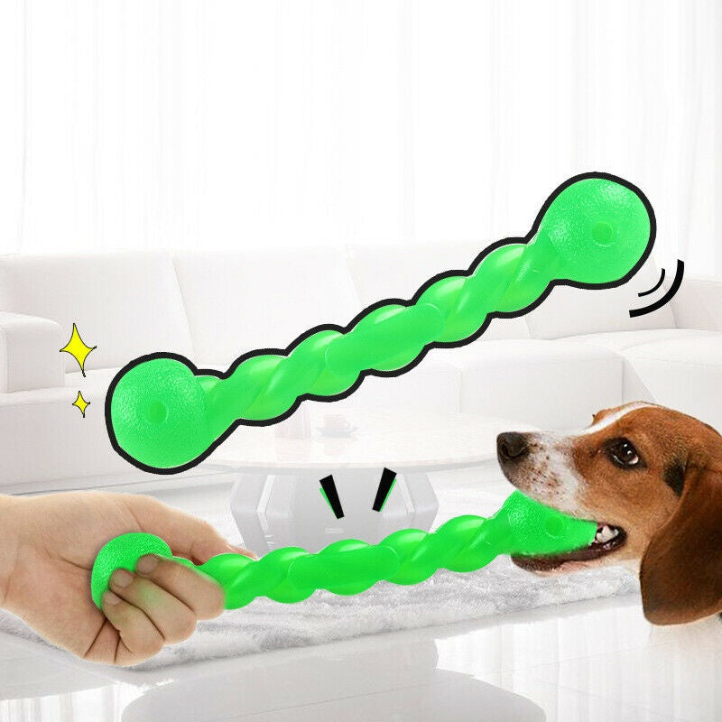 Rubber chew toy for medium to large dogs, ideal for aggressive chewers.