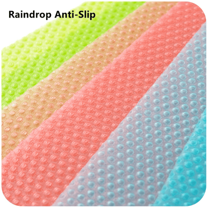 Set of 4 Waterproof Refrigerator Mats - Absorbent Shelf Liners for Fridge, Drawer, Table - Essential Kitchen Accessories and Tools