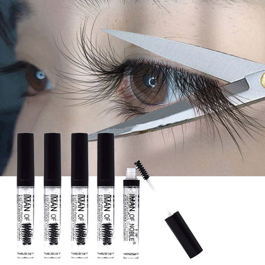 Eyebrow serum nourishes and curls eyelashes and eyebrows, gel mascara cream.