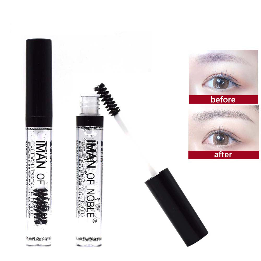 Eyebrow serum nourishes and curls eyelashes and eyebrows, gel mascara cream.