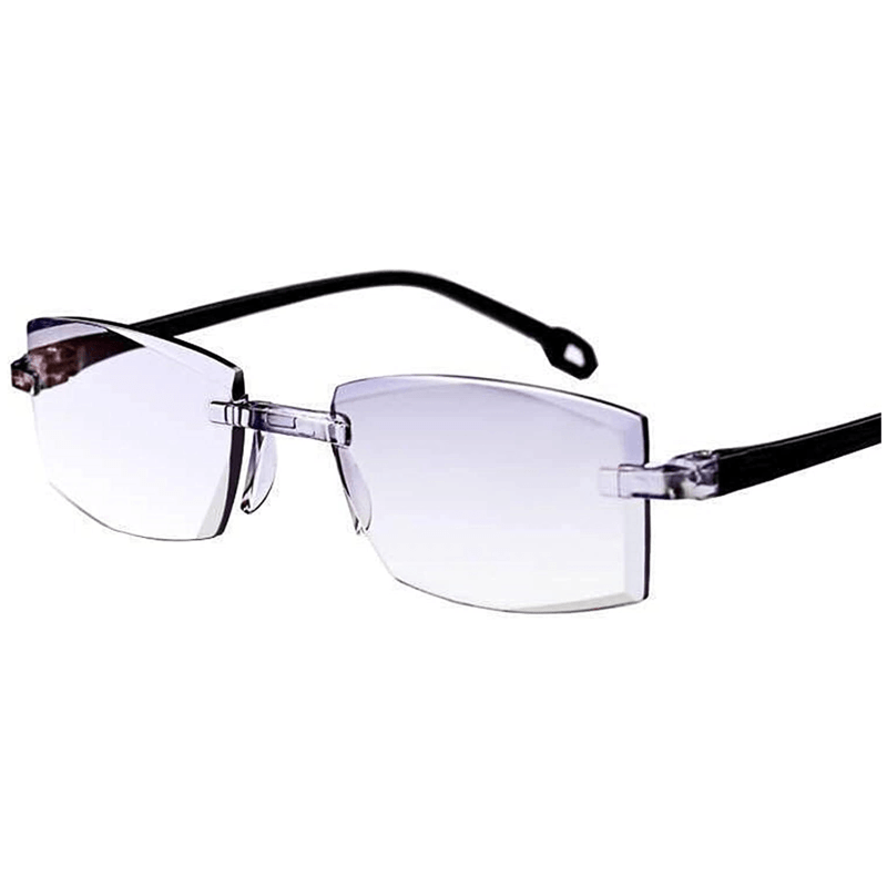 Presbyopic Glasses with Auto Zoom for Men/Women to See Far and Near, Relieve Eye Fatigue. Includes Glasses Case.