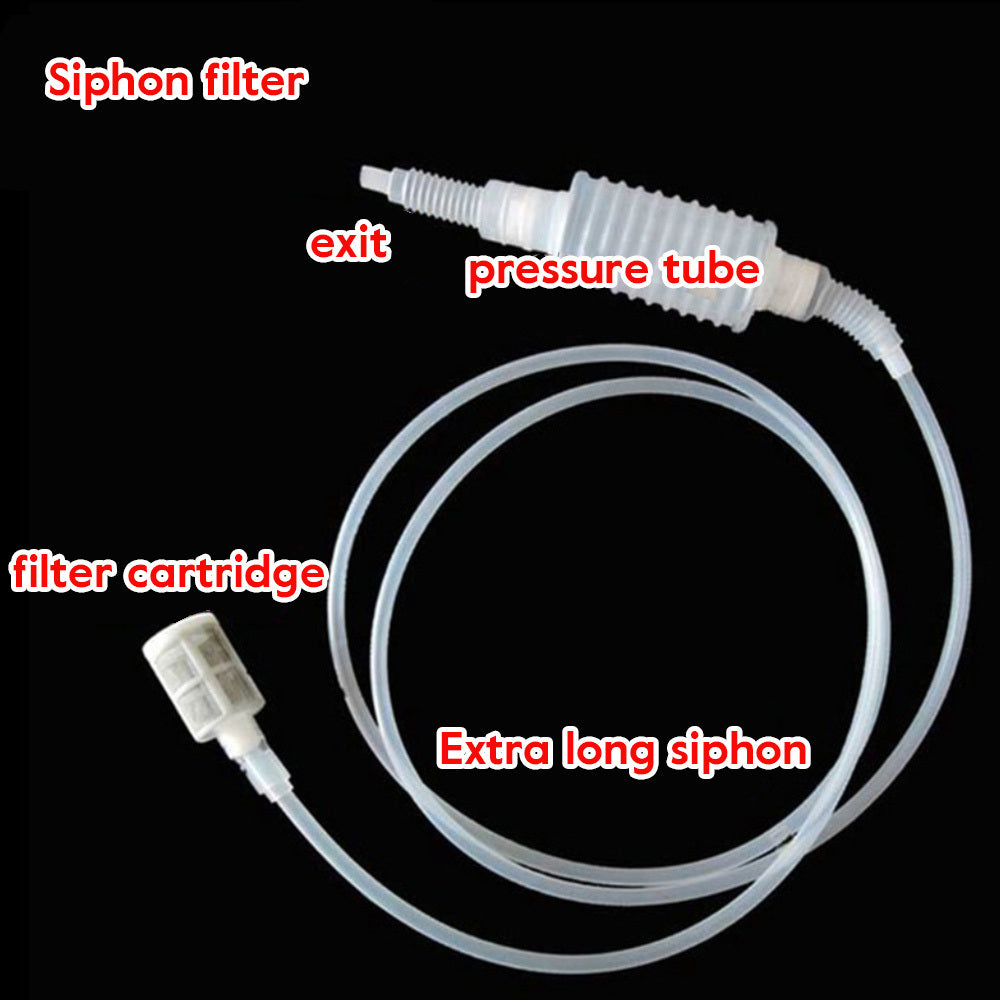 DIY Home Brewing Siphon Hose for Making Red Wine - Food Grade Plastic Alcohol Distiller Filter Tube Tool