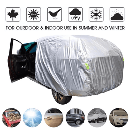 Universal SUV/Sedan Full Car Cover for Outdoor Protection