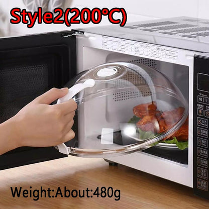 '- Microwave Food Cover
- Protects Hot Dishes
- Oil and Splash Proof
- Preserves Freshness
- Kitchen Essential