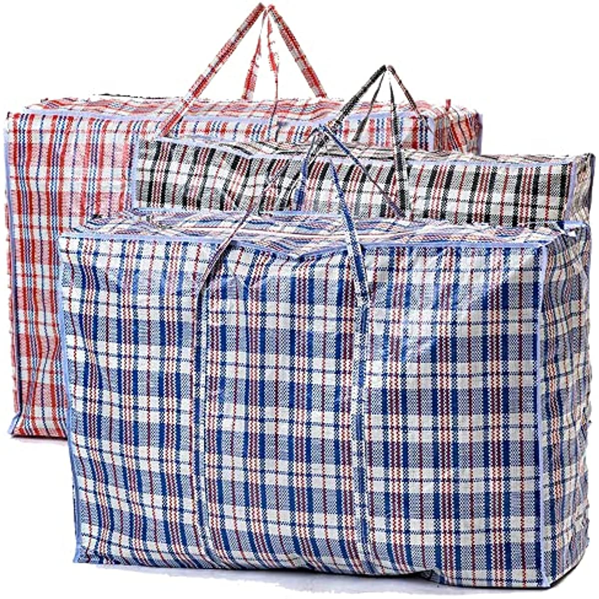 1 piece of XL Heavy-Duty Moving Packing Bags, Reusable Zip Bag for Storing and High Capacity Clothing Storage