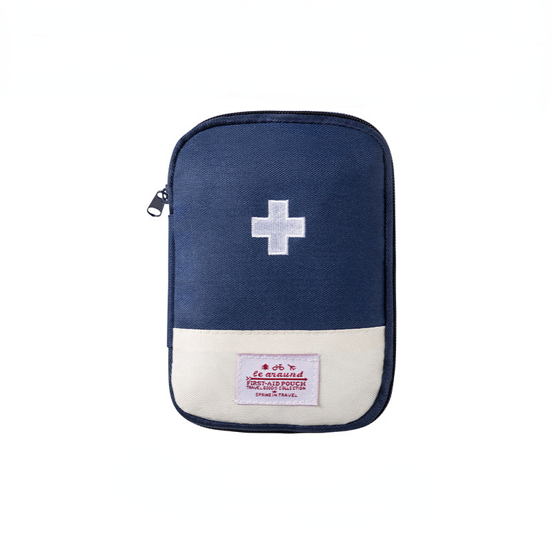 Convenient Portable Medicine Storage Bag for Travel, Camping, and Home Use - Zippered Medical Pouch for Easy Access