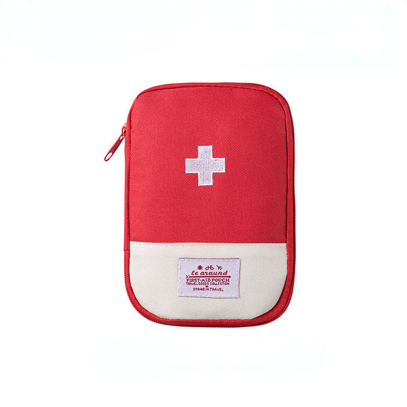 Convenient Portable Medicine Storage Bag for Travel, Camping, and Home Use - Zippered Medical Pouch for Easy Access