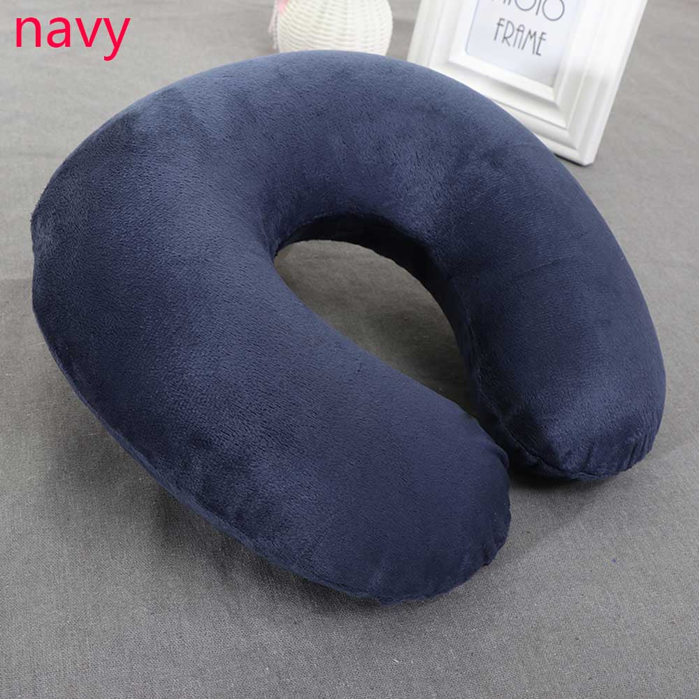 Travel in comfort with this Plush Memory Foam U-Shaped Travel Neck Pillow. Designed to provide optimal support for your head and neck, this cushion is perfect for long flights and daily relaxation. The machine washable cover makes it easy to keep clean