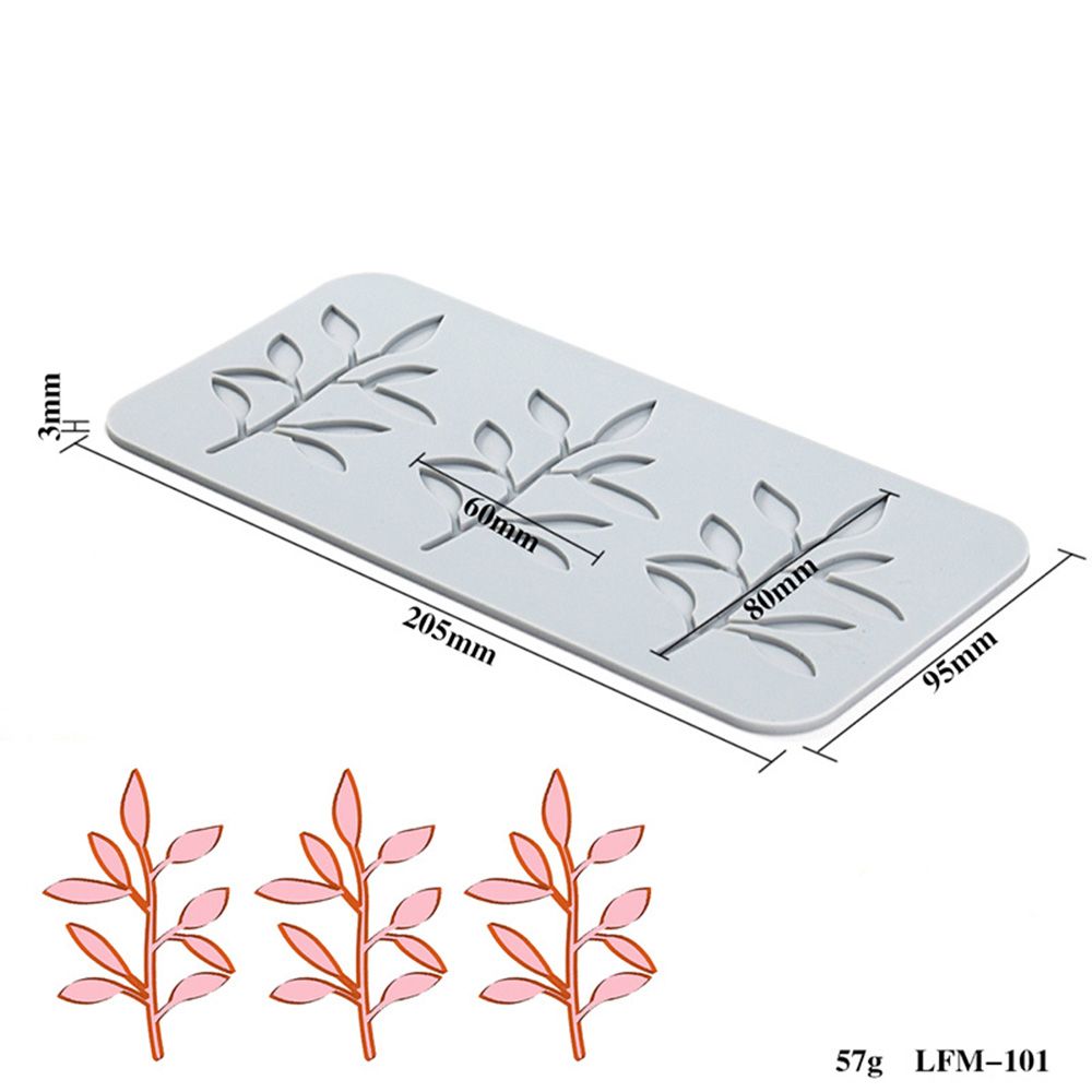 Silicone Mold for DIY Craft Baking: Flower Leaf Patterns Cake Lace Mat - Ideal for Decoration and Printing Molds