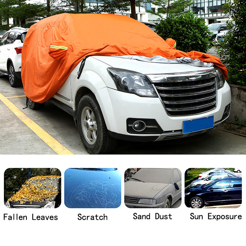 UV Protection Outdoor Car Cover for BMW, Audi, and Hyundai.