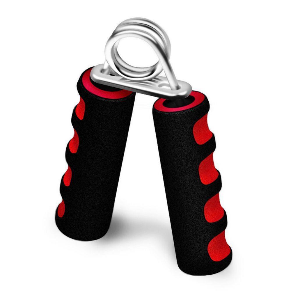 Foam hand gripper for fitness training.