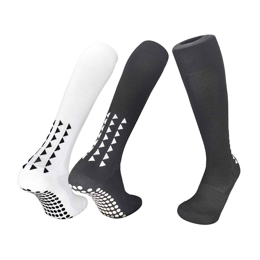 Men's knee high football soccerball sport socks, 1/2 pairs