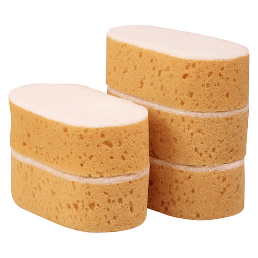 Set of 3 Cleaning Sponges - Multifunctional and Non-Scratch for Quick Cleaning in Kitchen, Bathroom, Bedroom, Floor, Furniture,Wall, Glass, and Toilet. Perfect for Cleaning Supplies, Dorm Essentials, and Back to School Supplies.