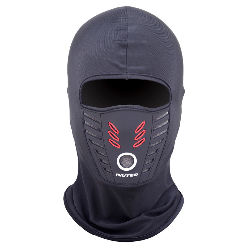 Winter Balaclava Motorcycle Face Mask Waterproof Ski Mask in Black for Women and Men - Full Face Cover and Neck Gaiter Mask, Unisex