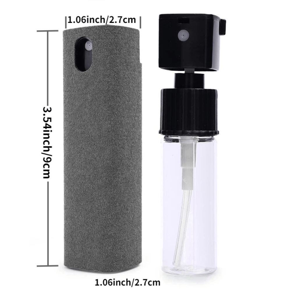 Get your hands on our 2-in-1 Screen Cleaner Spray and Microfiber Cloth - ideal for cleaning phones, laptops, and tablets!