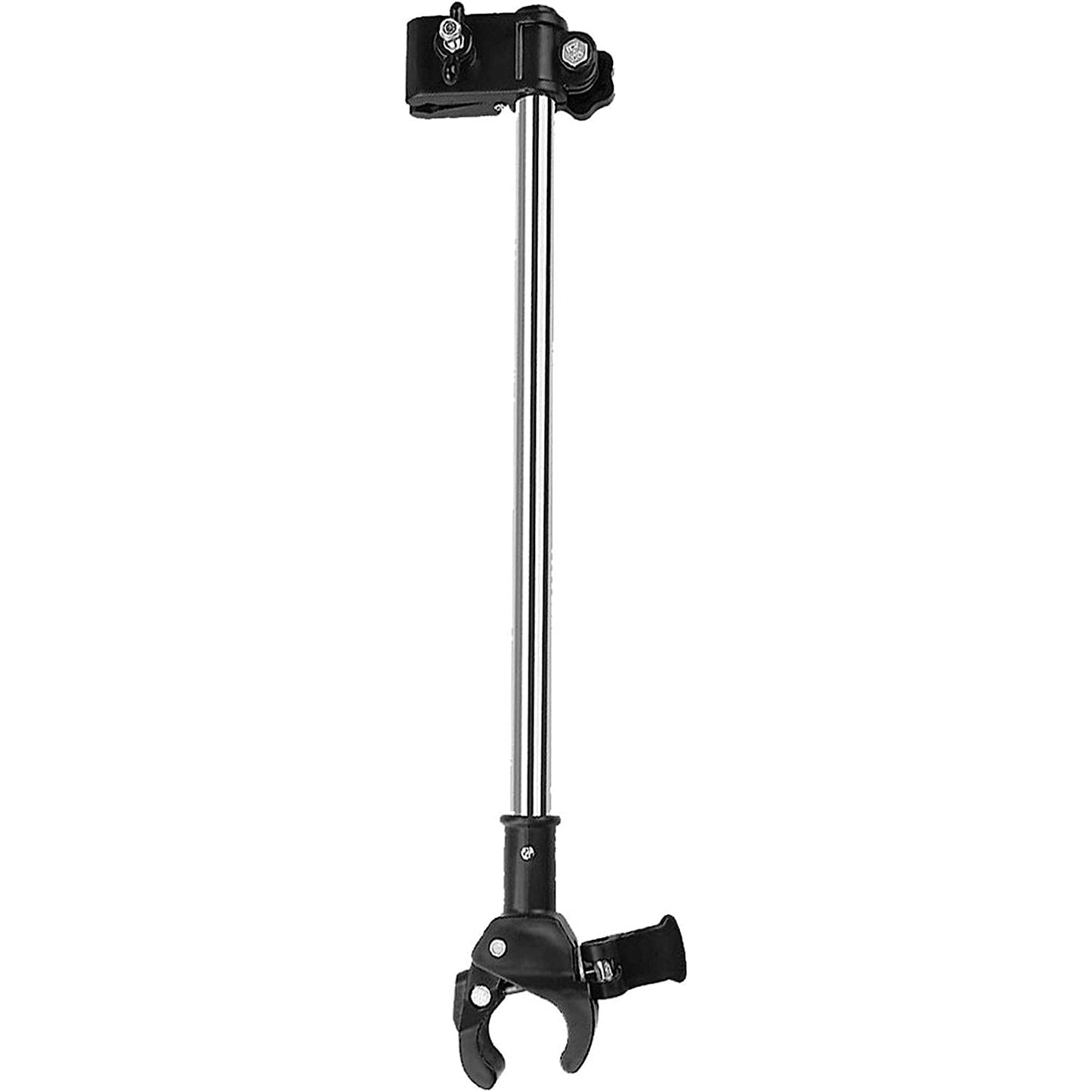 Get the 1pc Adjustable Umbrella Mount Holder - No tools required to easily attach it to wheelchairs, walkers, rollators, bikes, prams, strollers. Perfect for Christmas, Halloween, Thanksgiving, or Easter gift.