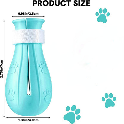 4 Anti-Scratch Cat Shoes Protect Cat's Paws during Grooming