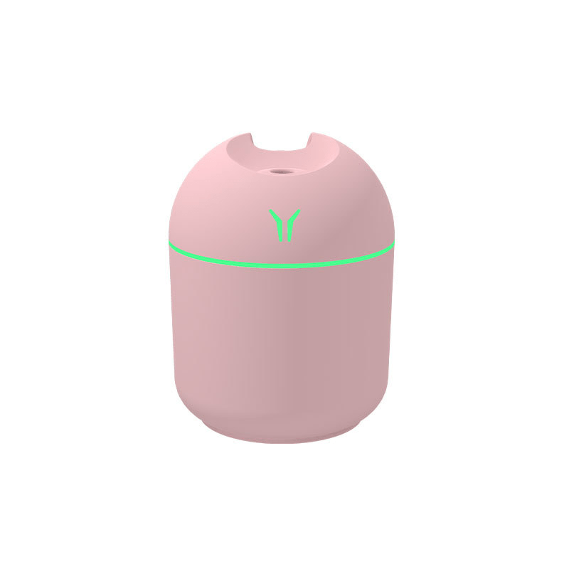 A cute air humidifier with night light, cold mist, and aroma diffuser for home, bedroom, car, and plants.