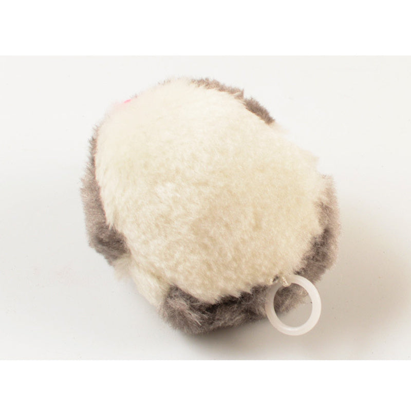 Plush cat toy with funny cute mouse design shakes and moves to tease cats.