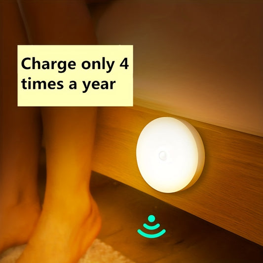 Intelligent Human Sensing Lamp with USB Charging, Ideal for Home and Dorm Room Use