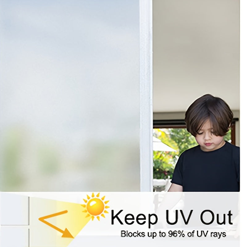 Матовая матовая пленка для окон - самоклеящиеся виниловые наклейки для защиты конфиденциальности в доме, двери, спальне, декоре гостиной