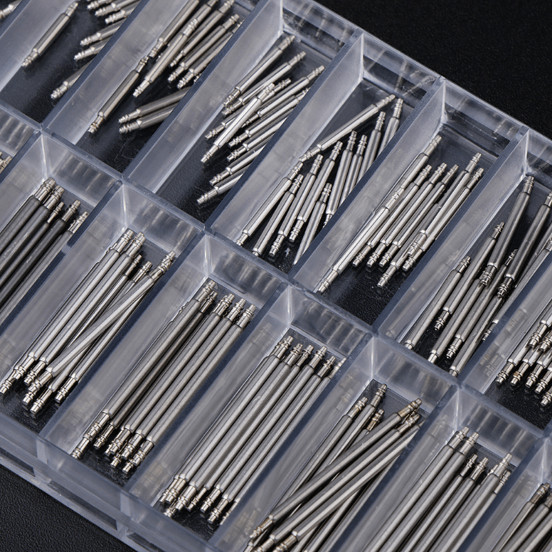 Watchmaker tools include 144 pieces of watch band spring strap link pins, making it an ideal choice for gifts and watch assembly.