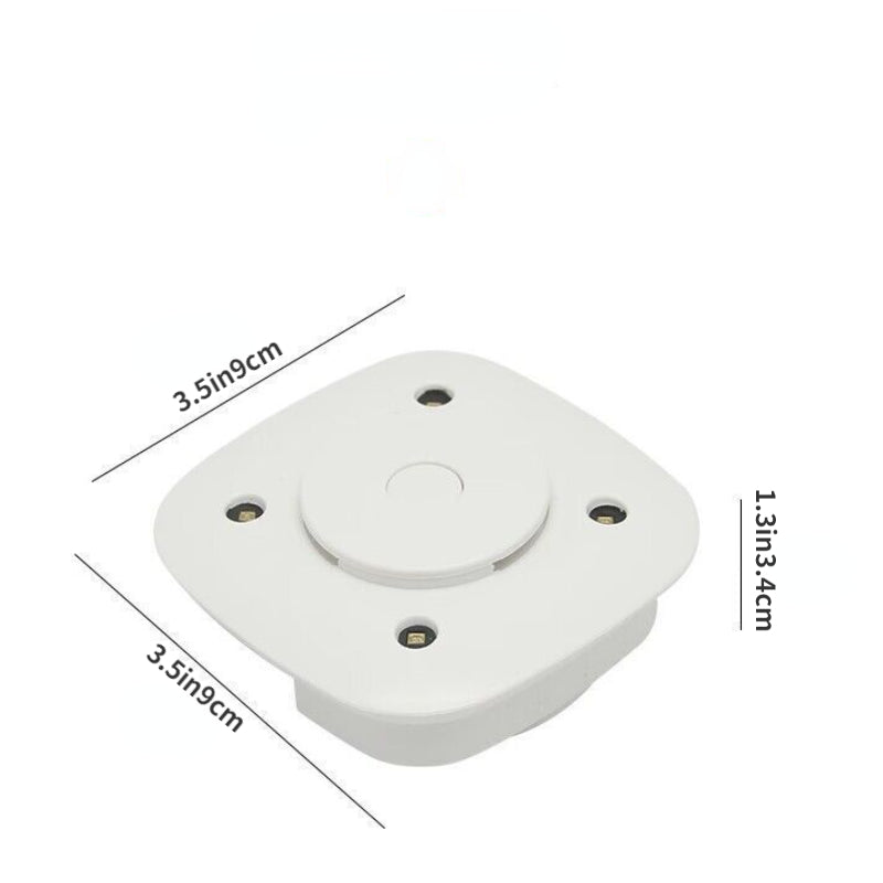 Smart toilet induction UV lamp with odor removal feature and USB charging.