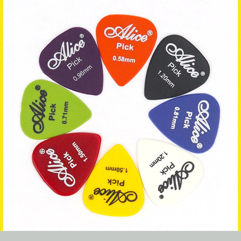 Original guitar pick for electric bass guitars, thickness 0.58 - 1.5mm. Free shipping.