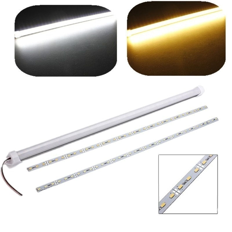 10pcs 12V LED light bars, available in 30CM or 50CM with switch for various vehicle and trailer applications.