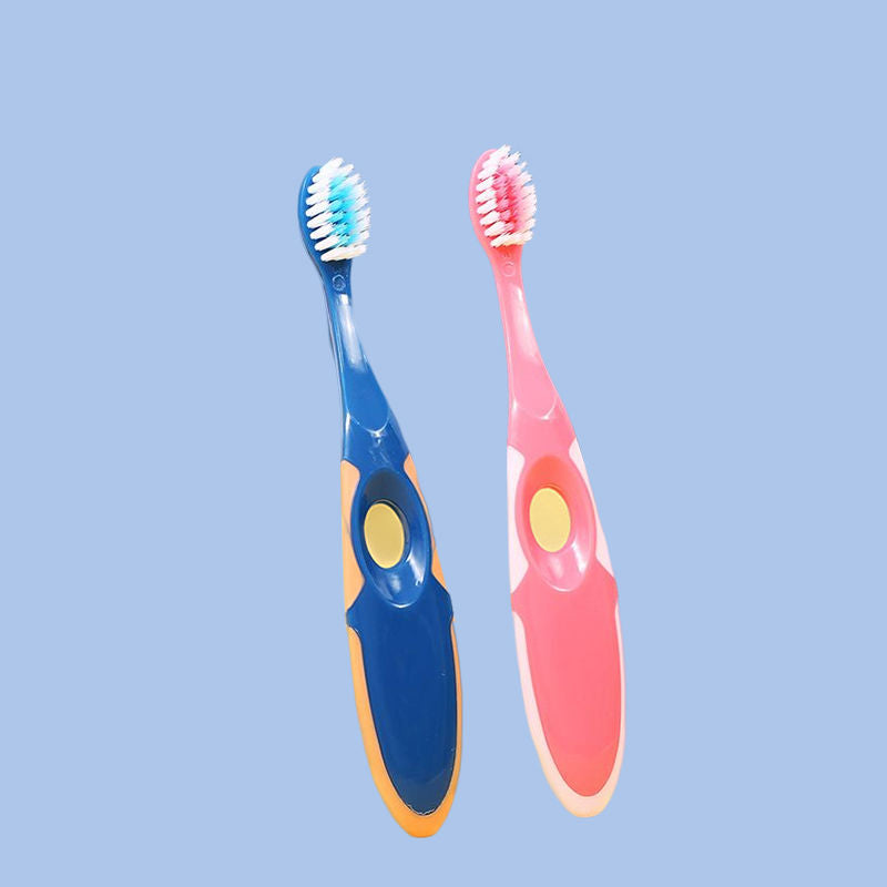 LattBy 8-pieceSoft Bristle Toothbrush Set for Kids - Gentle on Teeth, Perfect for Children - Encourages Good Oral Hygiene