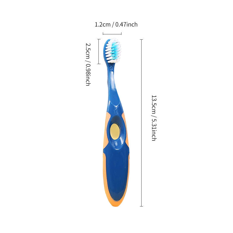 LattBy 8-pieceSoft Bristle Toothbrush Set for Kids - Gentle on Teeth, Perfect for Children - Encourages Good Oral Hygiene