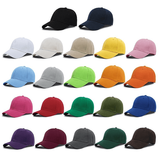 Solid Color Baseball Cap for Outdoor Sports - Perfect Gift Option for All Genders