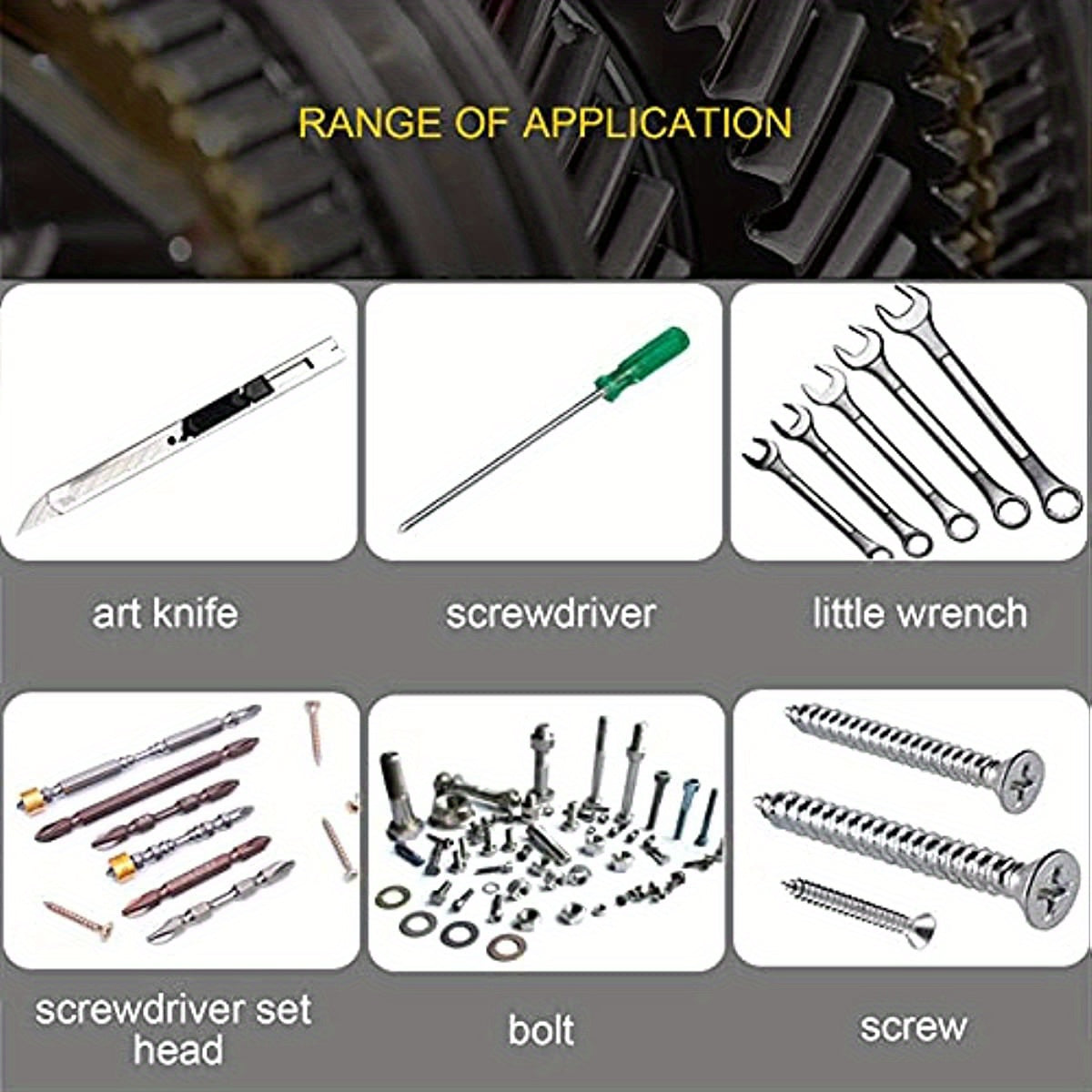 Magnetic tool wristband with strong magnetic nail suction.