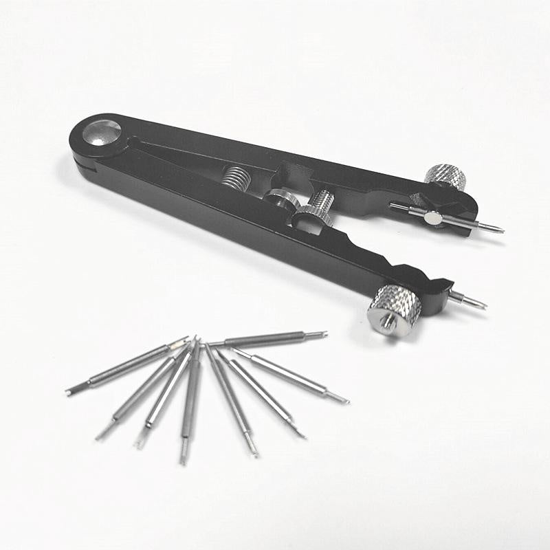 Watchmakers' V-Type Bracelet Spring Bar Pliers - Tool for Removing and Replacing Spring Bars on Watch Straps