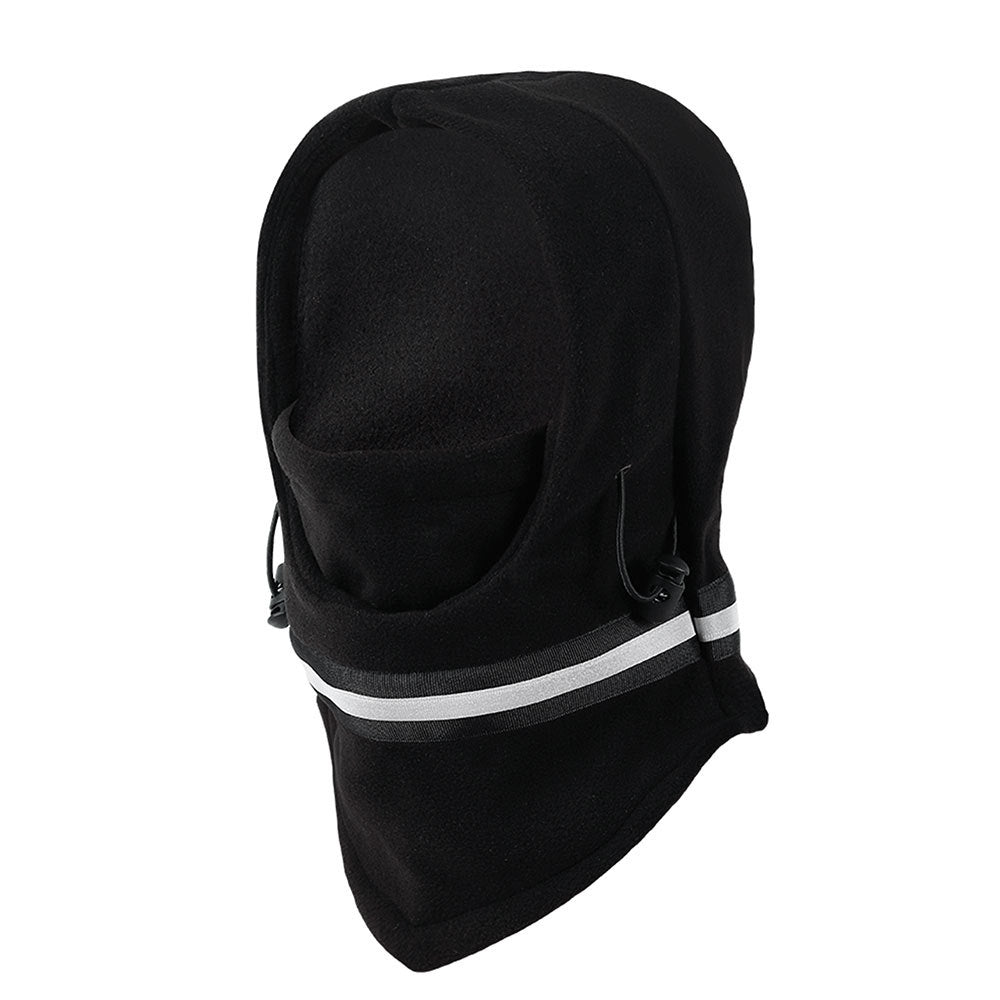 Stay warm and cozy in this Candy Color Fleece Ski Mask. The Visibility Reflective Thermal Balaclava is both windproof and adjustable, perfect for women and men enjoying the winter outdoors.