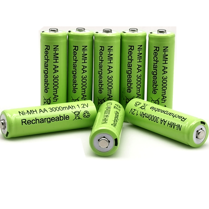 New 1.2V 3000mAh Ni MH AA Rechargeable Battery for Toy, Microphone MP3, Mobile Rc, LED Flashlight Toys