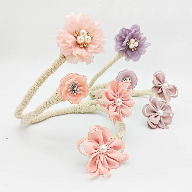 1 piece Flower Curtain Buckle, Tieback Clip for Cute and Stylish Home Decor in Living Room or Bedroom