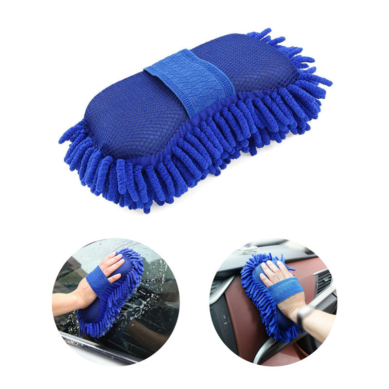 Car washing sponge brush for cleaning vehicles at home or on the go, suitable for cars, motorcycles, and other vehicles.