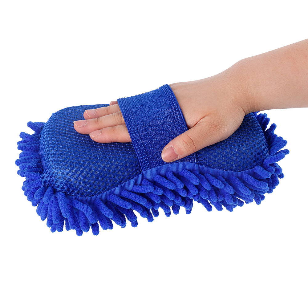 Car washing sponge brush for cleaning vehicles at home or on the go, suitable for cars, motorcycles, and other vehicles.