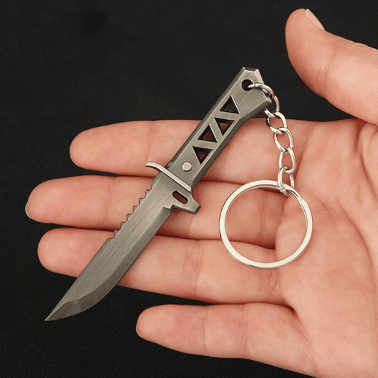 1 piece of 9 cm Creative Alloy Keychain designed for Men, a unique and stylish gift option for men