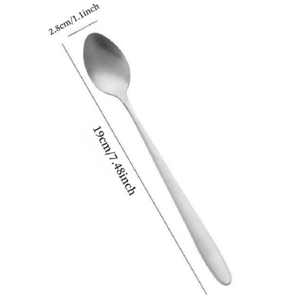 Engraved Stainless Steel Spoon for Best Friends - A Thoughtful Gift for Christmas, Halloween, Thanksgiving | Great for Serving Ice Cream, Coffee, and Desserts