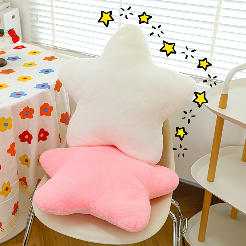 Get yourself a charming and adorable star-shaped pillow to add some creativity to your space. This soft sofa cushion makes for a perfect gift for birthdays, Christmas, or Thanksgiving.