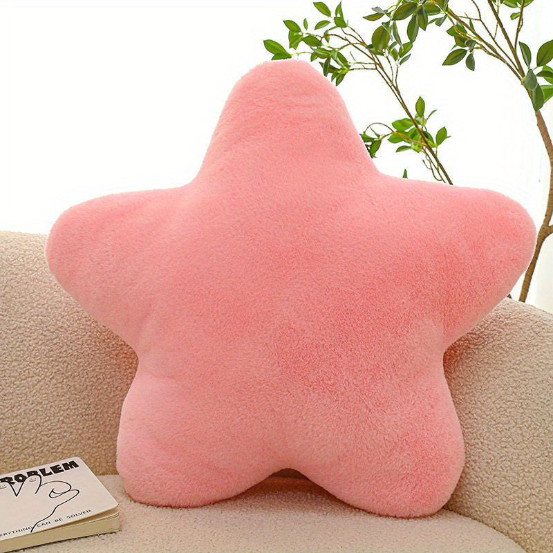 Get yourself a charming and adorable star-shaped pillow to add some creativity to your space. This soft sofa cushion makes for a perfect gift for birthdays, Christmas, or Thanksgiving.