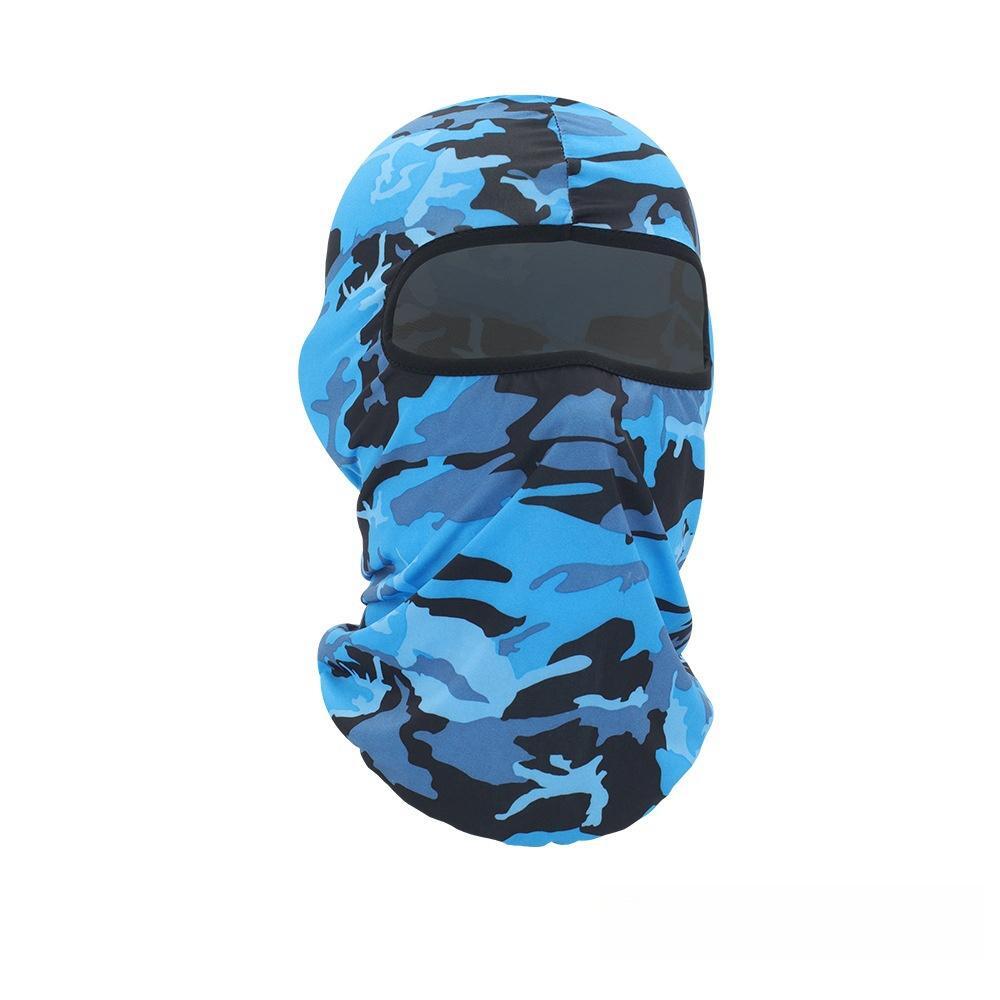 Outdoor Camouflage Balaclava: Breathable Windproof Hooded Scarf for Women and Men, Ideal for Skiing and Tactical Use