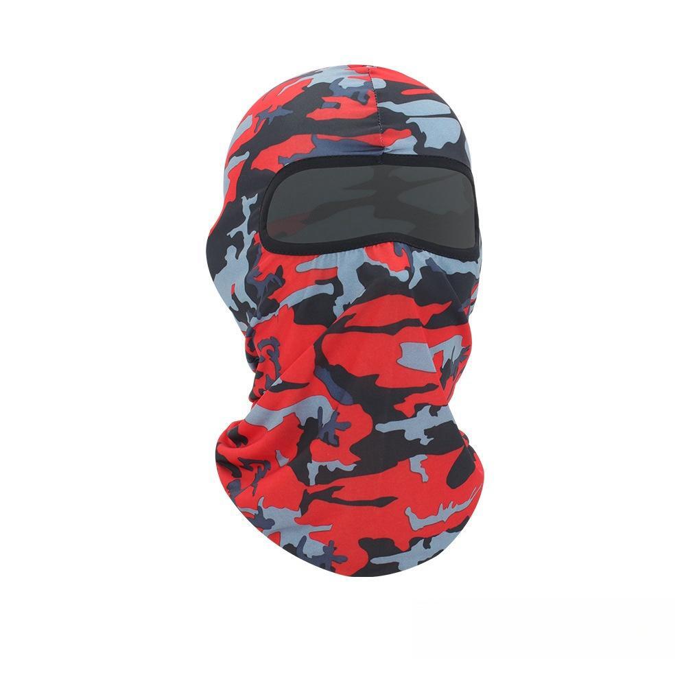 Outdoor Camouflage Balaclava: Breathable Windproof Hooded Scarf for Women and Men, Ideal for Skiing and Tactical Use