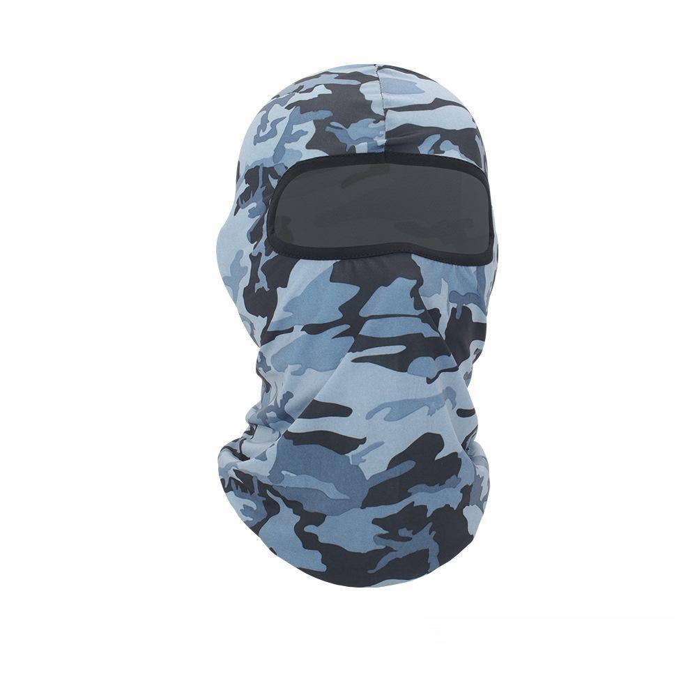 Outdoor Camouflage Balaclava: Breathable Windproof Hooded Scarf for Women and Men, Ideal for Skiing and Tactical Use